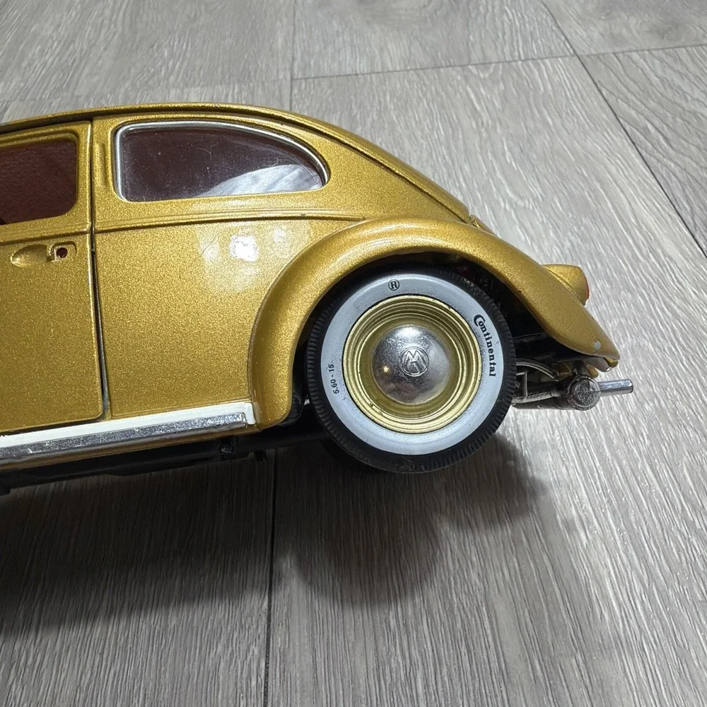 Rare!! 1955 VW Bug Diecast Car Model‎ Special Edition Made In Italy BURAGO